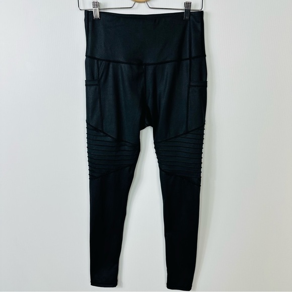 Live Electric Pants - Live Electric Leggings Small Moto Coated